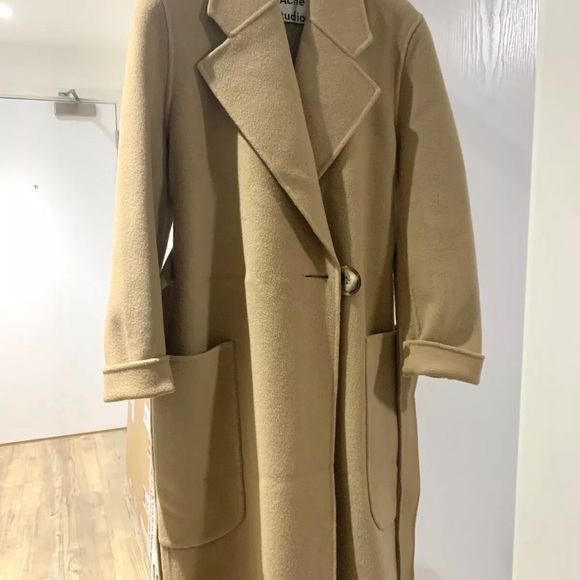 Acne Studios Double breasted cashmere coat size 32 - Picture 6 of 14